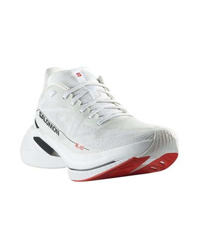 Salomon S/LAB Spectur Unisex Running Shoes, White/Fiery Red/Black