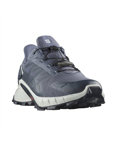 Salomon Supercross 4 GTX Gore-Tex Scarpe Trail Running Uomo, Grisaille/White/Carbon