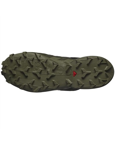 Salomon Speedcross 6 GTX Gore-Tex Men's Trail Running Shoes, Black/Peat/Deep Lichen Green