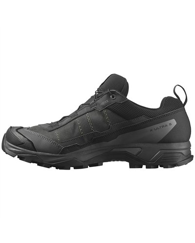 Salomon X Ultra 5 GTX Gore-Tex Men's Trekking Shoes, Black/Asphalt/Castlerock
