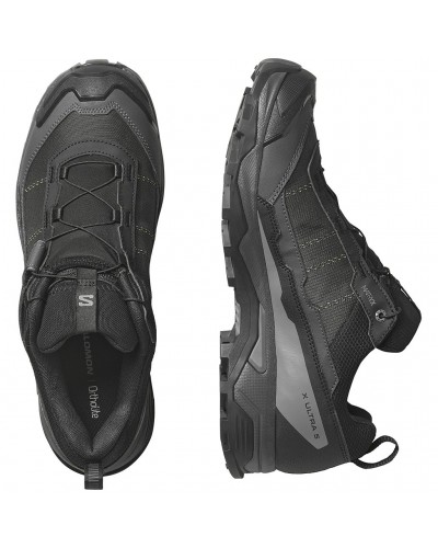 Salomon X Ultra 5 GTX Gore-Tex Men's Trekking Shoes, Black/Asphalt/Castlerock
