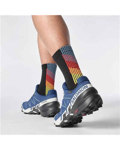 Salomon Speedcross 6 GTX Gore-Tex Scarpe Trail Running Uomo, Poseidon/Black/Lunar Rock