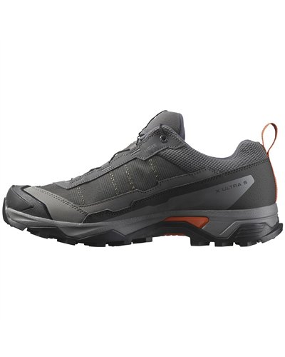 Salomon X Ultra 5 GTX Gore-Tex Men's Trekking Shoes, Asphalt/Castlerock/Burnt Ochre