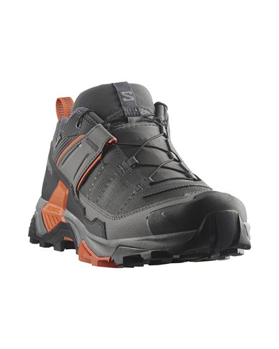 Salomon X Ultra 5 GTX Gore-Tex Men's Trekking Shoes, Asphalt/Castlerock/Burnt Ochre