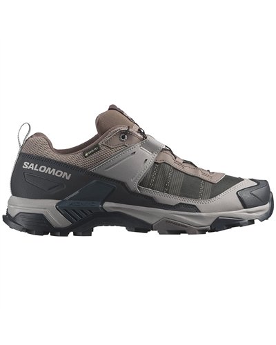 Salomon X Ultra 5 GTX Gore-Tex Scarpe Trekking Uomo, Iron/Dark Navy/Gull