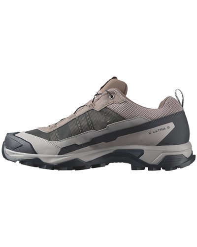 Salomon X Ultra 5 GTX Gore-Tex Men's Trekking Shoes, Iron/Dark Navy/Gull