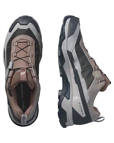 Salomon X Ultra 5 GTX Gore-Tex Men's Trekking Shoes, Iron/Dark Navy/Gull