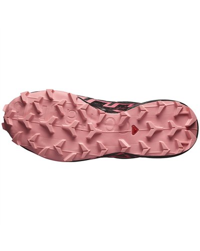 Salomon Speedcross 6 GTX Gore-Tex Women's Trail Running Shoes, Nine Iron/Black/Flamingo Pink