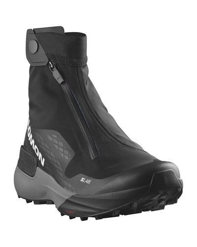 Salomon S/LAB Genesis Spine Unisex Trail Running Shoes, Black/Pewter/Transcend Blue