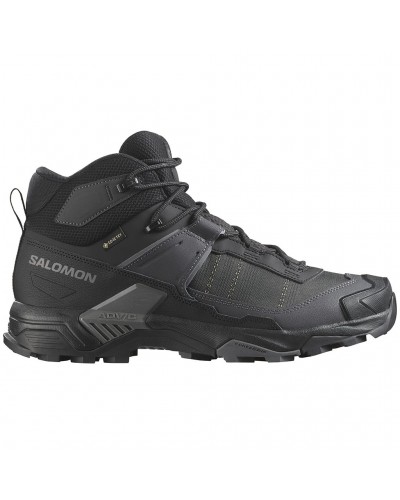 Salomon X Ultra 5 Mid GTX Gore-Tex Men's Trekking Boots, Black/Asphalt/Castlerock