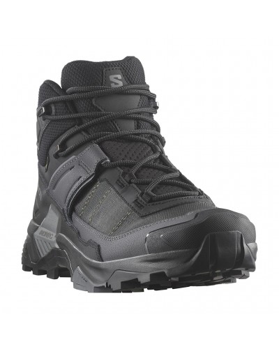 Salomon X Ultra 5 Mid GTX Gore-Tex Men's Trekking Boots, Black/Asphalt/Castlerock