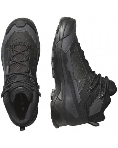 Salomon X Ultra 5 Mid GTX Gore-Tex Men's Trekking Boots, Black/Asphalt/Castlerock