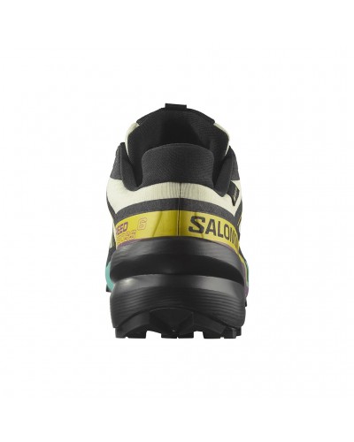 Salomon Speedcross 6 GTX Gore-Tex Men's Trail Running Shoes, Transparent Yellow/Black/Waterfall