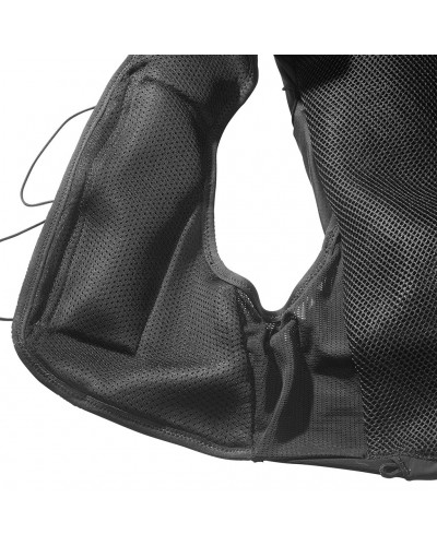Salomon ADV Skin 12 Set Zaino Gilet Idrico Running, Black (2 Soft Flask da 500 ml Incluse)