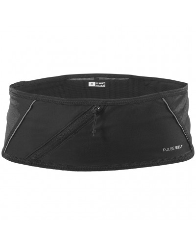 Salomon Pulse Belt Cintura Running Portadocumenti, Black