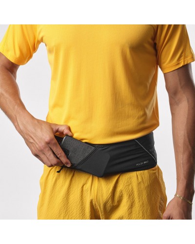 Salomon Pulse Belt Cintura Running Portadocumenti, Black