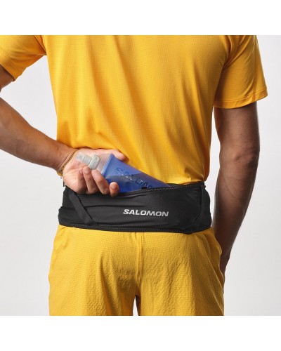 Salomon Pulse Belt Cintura Running Portadocumenti, Black