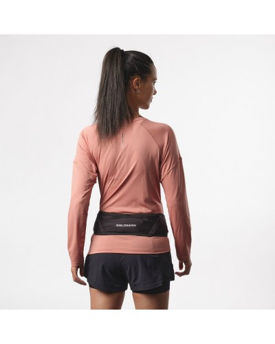Salomon Pulse Belt Cintura Running Portadocumenti, Black