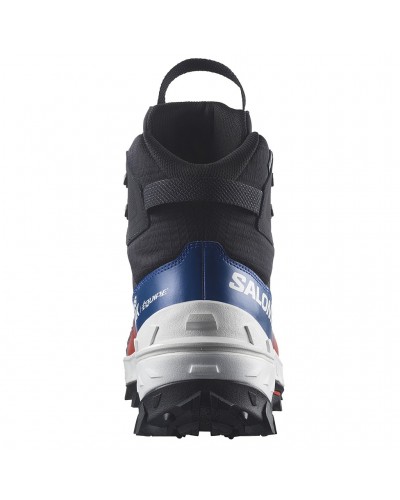 Salomon Crosstrak Powder WP Equipe Scarponi Trekking Impermeabili Unisex, Black/Black/Black