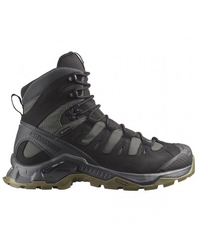 Salomon Quest Tracker GTX Gore-Tex Scarponi Trekking Unisex, Black/Asphalt/Coyote Brown