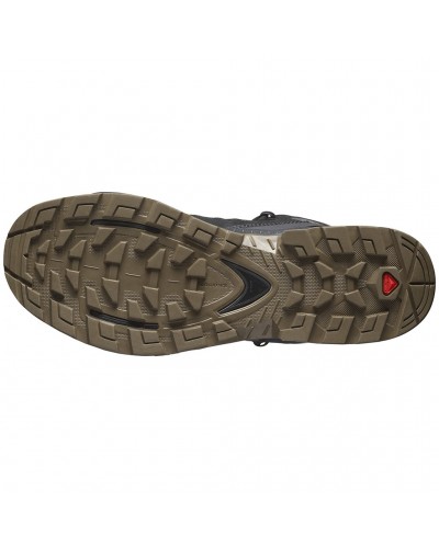 Salomon Quest Tracker GTX Gore-Tex Scarponi Trekking Unisex, Black/Asphalt/Coyote Brown