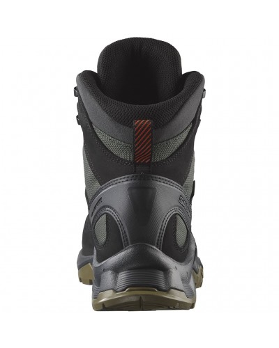 Salomon Quest Tracker GTX Gore-Tex Scarponi Trekking Unisex, Black/Asphalt/Coyote Brown