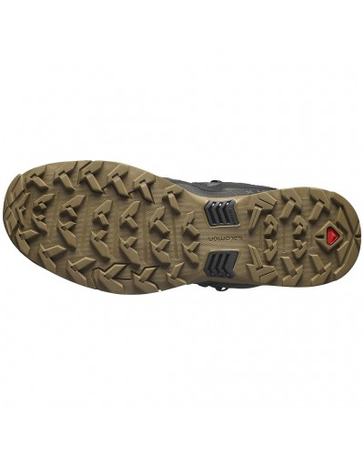 Salomon X Ultra Tracker GTX Gore-Tex Scarponi Trekking Unisex, Black/Asphalt/Coyote Brown