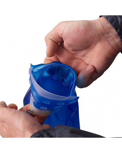 Salomon Soft Reservoir 2 Liters, Clear Blue