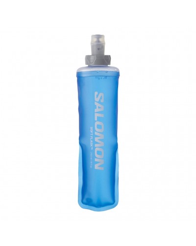 Salomon Soft Flask 250ml/8oz 28 Borraccia Comprimibile, Blu Trasparente