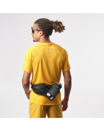 Salomon Active Belt Running Waist Pack, Black (600 ml 3D Bottle Included)