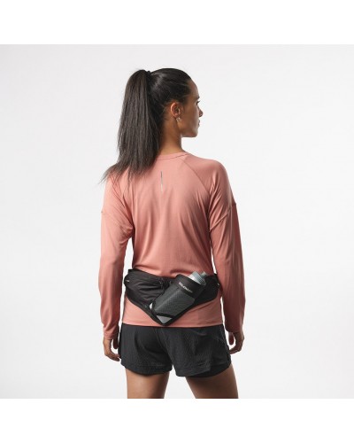 Salomon Active Belt Running Waist Pack, Black (600 ml 3D Bottle Included)