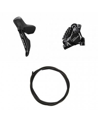Shimano 105 Di2 Hydraulic Flat Front Left Disc Brake Kit ST-R7170 + BR-R7170 + 1000mm Hose