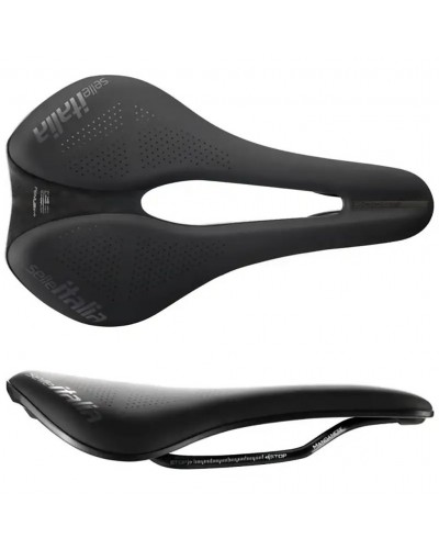 Selle Italia Bicycle Saddle Novus Boost EVO TM Superflow, Black (w/o Box)