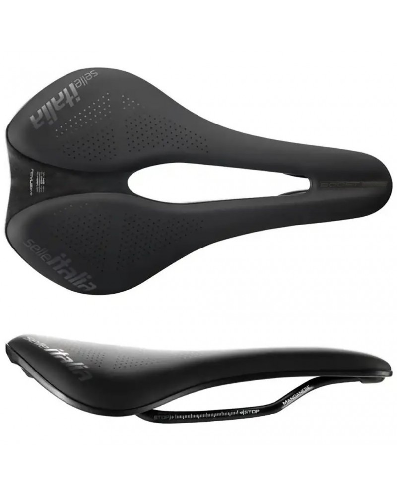 Selle Italia Sella Novus Boost EVO TM Superflow, Nero (Non Scatolata)