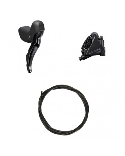 Shimano Kit Freno Disco Idraulico Posteriore Destro GRX ST-RX400 + BR-RX400 + Tubo 1700mm (Non Scatolato)