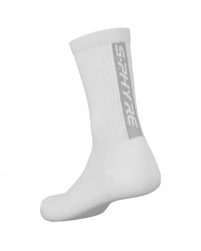 Shimano S-Phyre Flash Men's Cycling Socks Size M/L 41-44, White