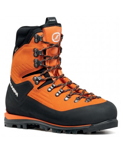 Scarpa Mont Blanc GTX Gore-Tex Men's Moutaineering Boots, Tonic/Orange