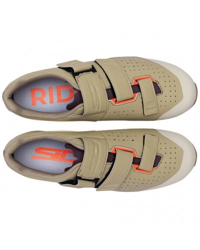 Sidi Asper Men's Gravel/MTB Cycling Shoes Size EU 42, Dark Sand