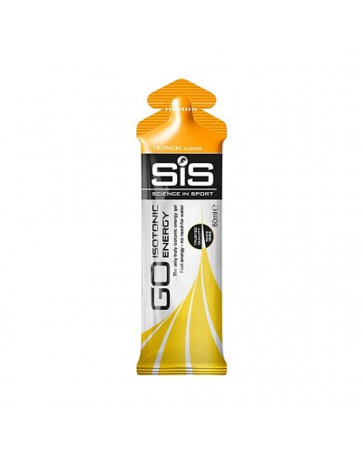 SIS GO Energy Gel Isotonico Gusto Tropicale, Box 30 pz da 60ml
