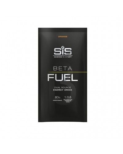 SIS Beta Fuel 80 Bevanda Energetica in Polvere Gusto Arancia, 15 bustine da 82gr