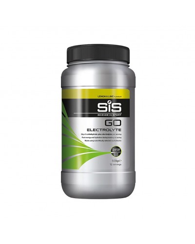 SIS GO Electrolyte Lemon/Lime Flavour Energy Powder with Maltodextrin and Mineral Salts, 500gr Jar