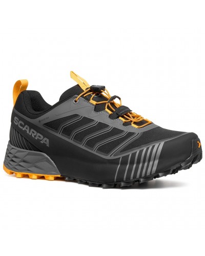 Scarpa Ribelle Run 2 GTX Gore-Tex Scarpe Trail Running Uomo, Dark Gray/Saffron