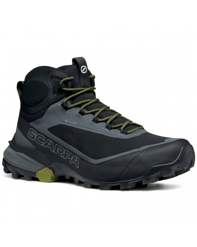 Scarpa Ribelle Cross 2 Mid GTX Gore-Tex Men's Hiking Boots, Black/Olive