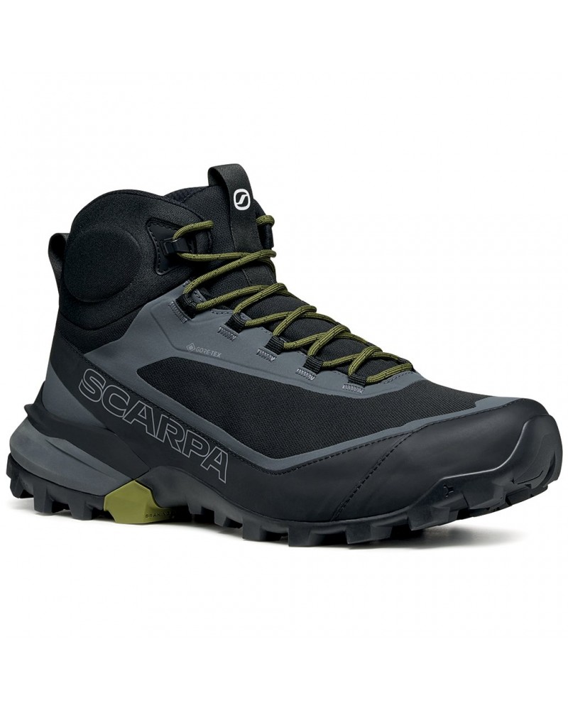 Scarpa Ribelle Cross 2 Mid GTX Gore-Tex Scarponi Hiking Uomo, Black/Olive