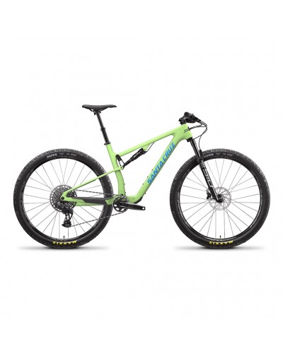Santa Cruz Blur 4 C 29 Sram GX Eagle AXS 12v, Sea Foam