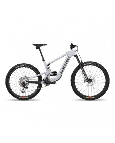 Santa Cruz Heckler SL 1 CC Mullet 27.5/29 Sram XX Eagle AXS 12sp Reserve e-MTB, Matte Silver