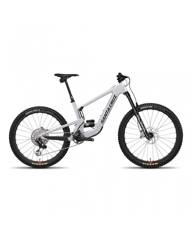 Santa Cruz Heckler SL 1 CC Mullet 27.5/29 Sram XX Eagle AXS 12v Reserve e-MTB, Matte Silver