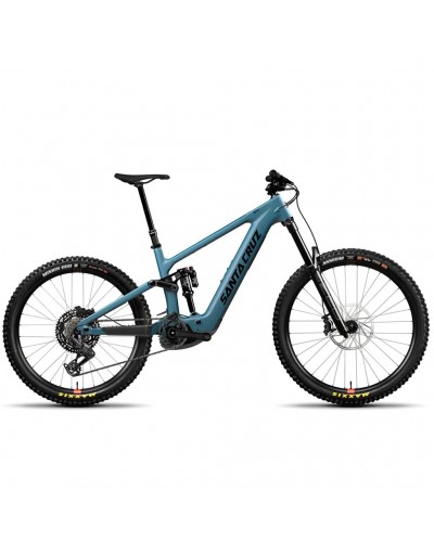 Santa Cruz Bullit 4 C Mullet 27.5/29 Sram 90 Eagle 12sp e-MTB, Matte Teal Sparkle