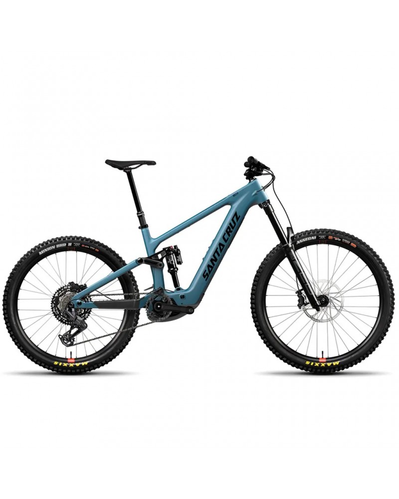 Santa Cruz Bullit 4 C Mullet 27.5/29 Sram 90 Eagle 12v e-MTB, Matte Teal Sparkle