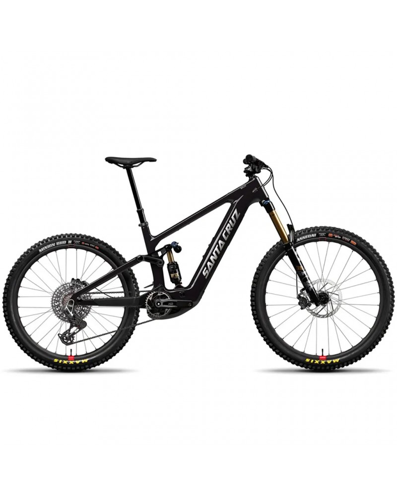 Santa Cruz Bullit 4 C Mullet 27.5/29 Sram GX Eagle AXS 12sp e-MTB, Gloss Black